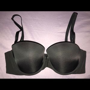 Black Lined Removable Straps VS Bra in 34D